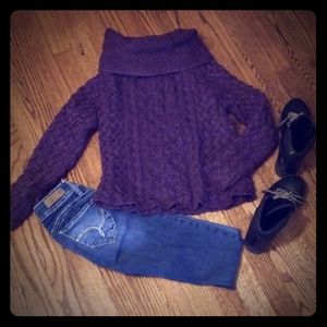 Donating on 1/6/2024 if not sold Moda sweater in purple